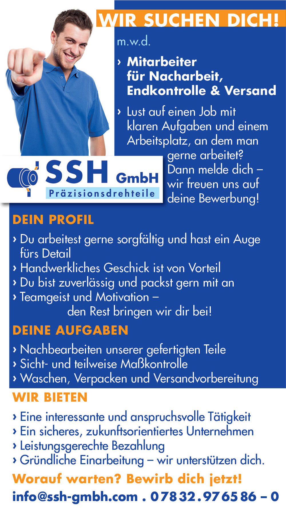 Wir suchen Dich!